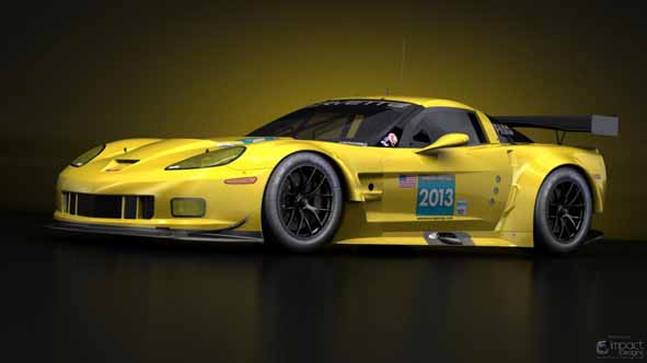 Corvette C6r zri gt by Urd